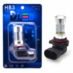   Светодиодная автолампа HB3 9005 - 8 CREE + Линза (2шт.)